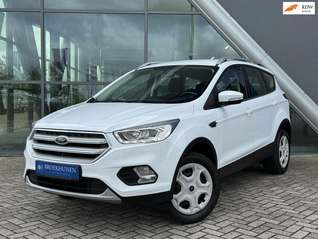 Ford Kuga 1.5 EcoBoost Trend Ultimate Camera / Navigatie / C, Auto's, Ford, Voorwielaandrijving, 4 cilinders, Wit, Bedrijf