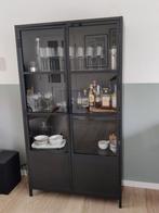 Metalen vitrinekast Castello, Huis en Inrichting, Ophalen, Met deur(en), 50 tot 100 cm, Zo goed als nieuw