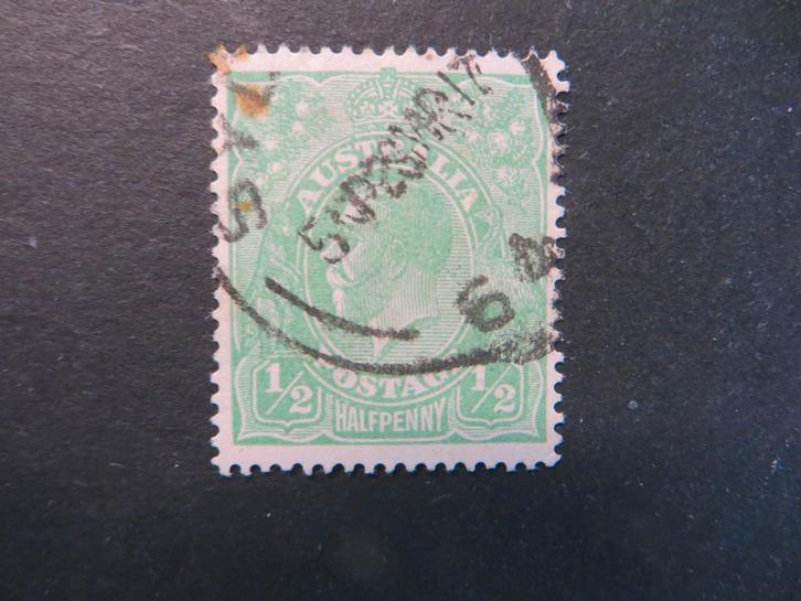 A12821: Australia GV 1/2 d W5, Postzegels en Munten, Postzegels | Oceanië, Ophalen of Verzenden