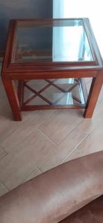 Bijzet Tafeltjes, Huis en Inrichting, Tafels | Bijzettafels, Minder dan 55 cm, Gebruikt, Rond, Ophalen