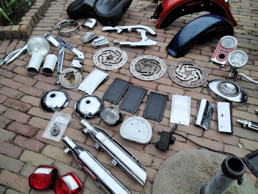 Onderdelen softail, Ophalen