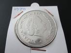 10 gulden 1970, Postzegels en Munten, Munten | Nederland, Koningin Juliana, Zilver, Ophalen of Verzenden, Losse munt