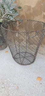 Franse vintage draadmand, Ophalen of Verzenden