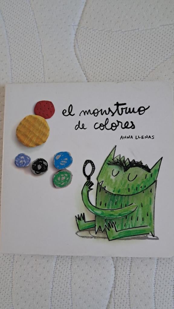 Het kleurenmonster - Spaanse editie (El Monstruo de Colores), Boeken, Spaans, Anna Llenas, Fictie, Ophalen