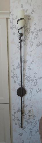 Chericoni Kim wandlamp Roest in de vorm van een fakkel (1), Ophalen, Zo goed als nieuw, Glas