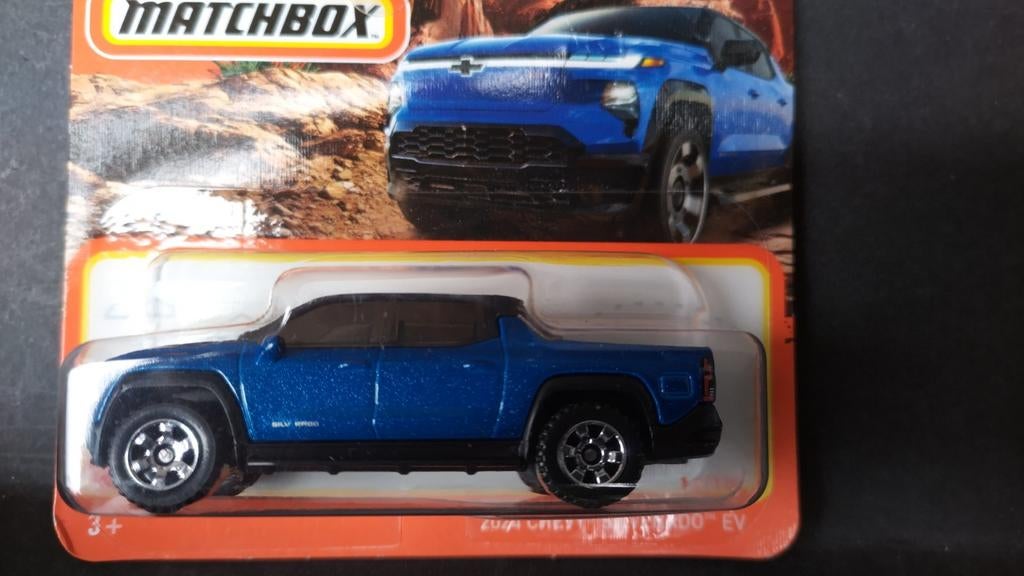 Chevrolet Silverado ev 2024 1:64 3inch Matchbox Pol, Auto, Verzenden, Nieuw, Matchbox@mattel.com