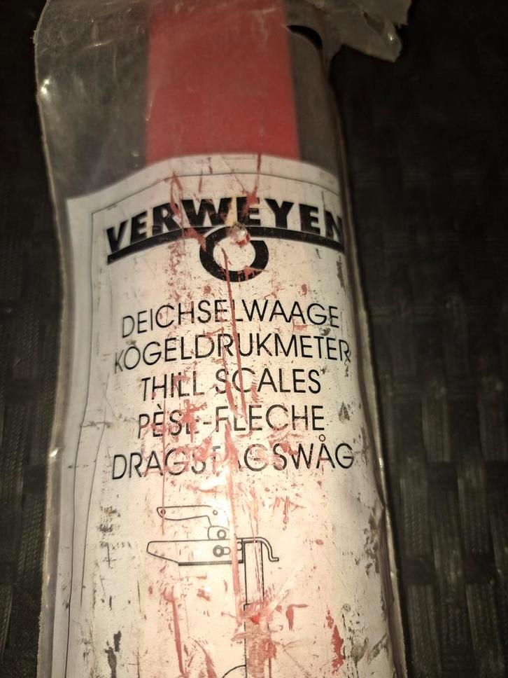 Verweyen Disselweger / Kogeldrukmeter - Nieuw, Caravans en Kamperen, Kampeeraccessoires, Ophalen