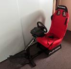 Playseat Evolution met stuur (pedalen defect), Spelcomputers en Games, Ophalen, Gebruikt, Playseat of Racestoel