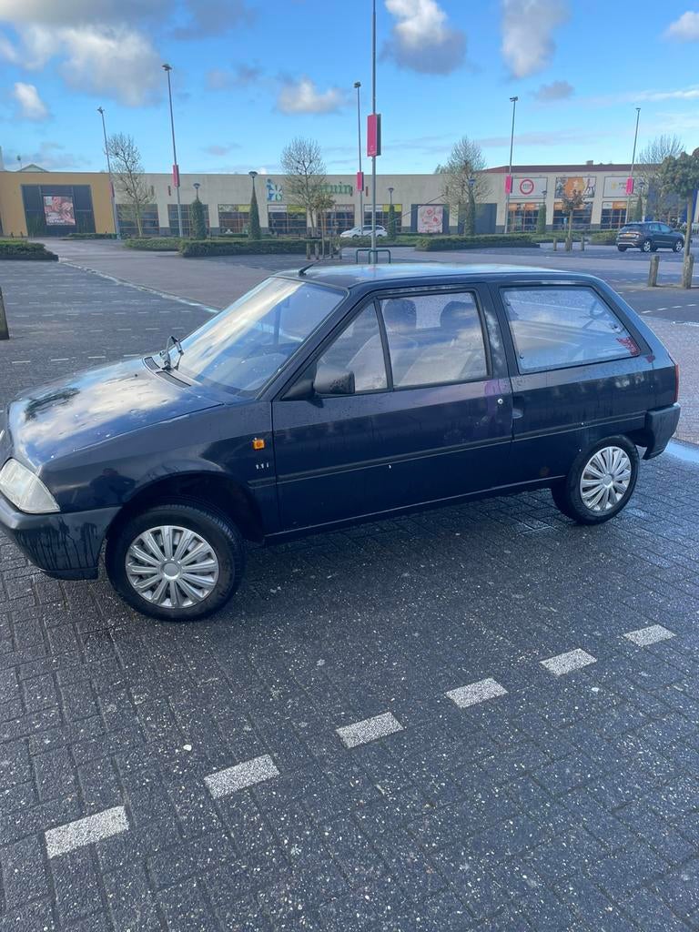 Citroën AX 1.1 tge opknapper, Auto's, Citroën, Voorwielaandrijving, 600 kg, Blauw, 687 kg