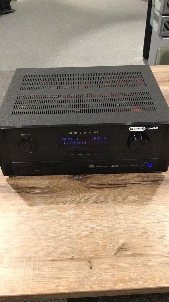 Anthem MRX720 surround receiver in perfecte staat., Ophalen, Zo goed als nieuw, 120 watt of meer, Overige merken