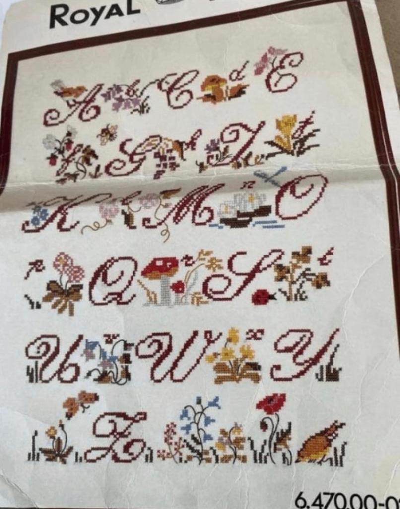 BORDUURPAKKET ROYAL PARIS ALFABET, Verzenden, Nieuw, Handborduren, Borduurpakket
