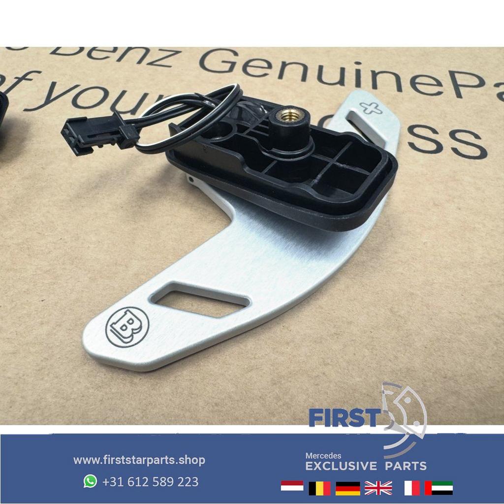 BRABUS STUUR FLIPPERS ORIGINEEL W205 C63 W213 E63 W253 GLC63, Gebruikt, -, -, Ophalen of Verzenden