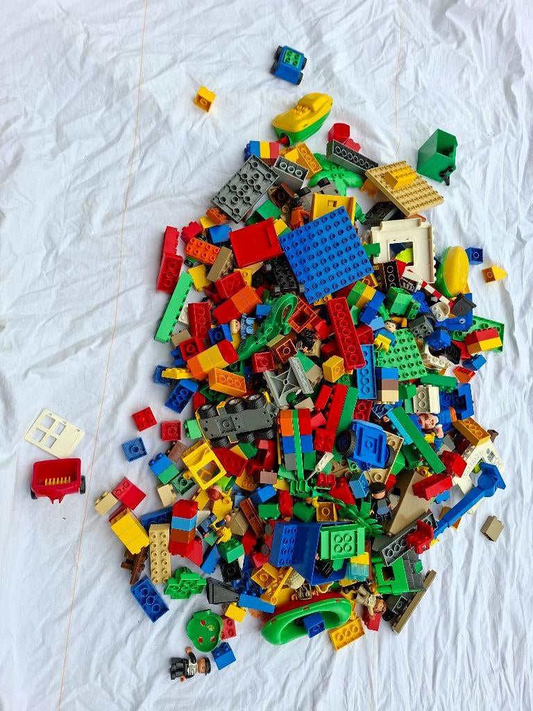 duplo grote verhuisdoos vol allerlei duplo, Ophalen of Verzenden, Zo goed als nieuw, Duplo