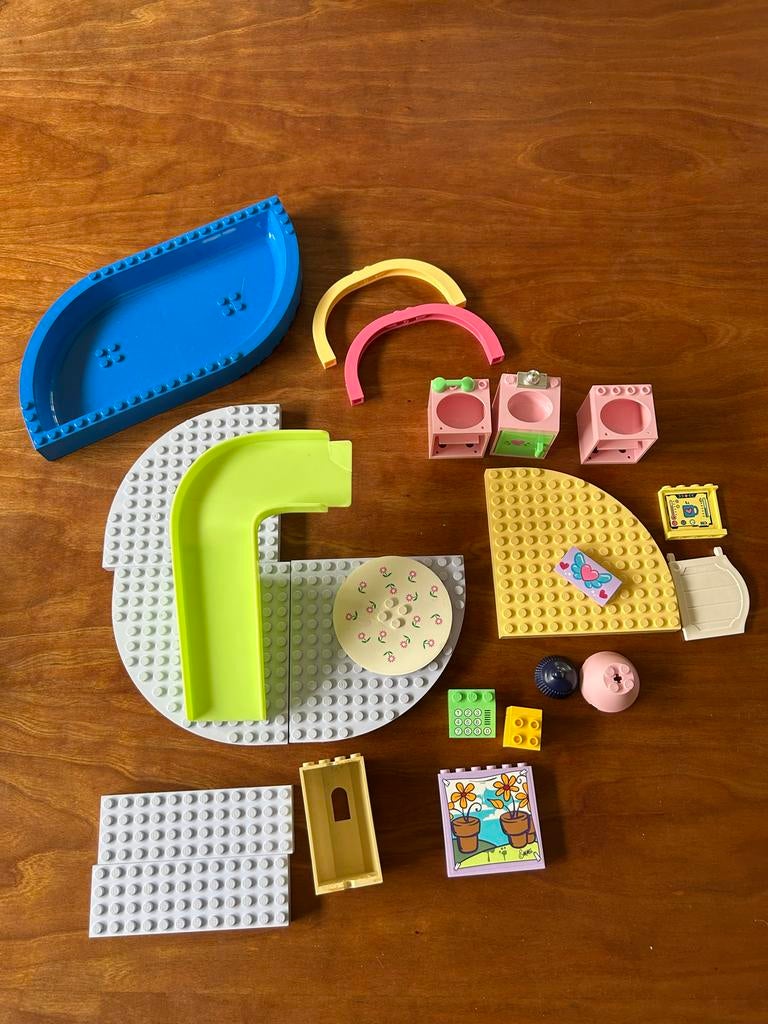 Lego onderdelen Belle Ville, Kinderen en Baby's, Speelgoed | Duplo en Lego, Ophalen of Verzenden, Gebruikt, Losse stenen, Duplo