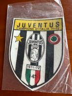 Vintage patch embleem Juventus Campione D'Italia 71-72, Verzamelen, Ophalen of Verzenden, Nieuw, Buitenlandse clubs, Overige typen