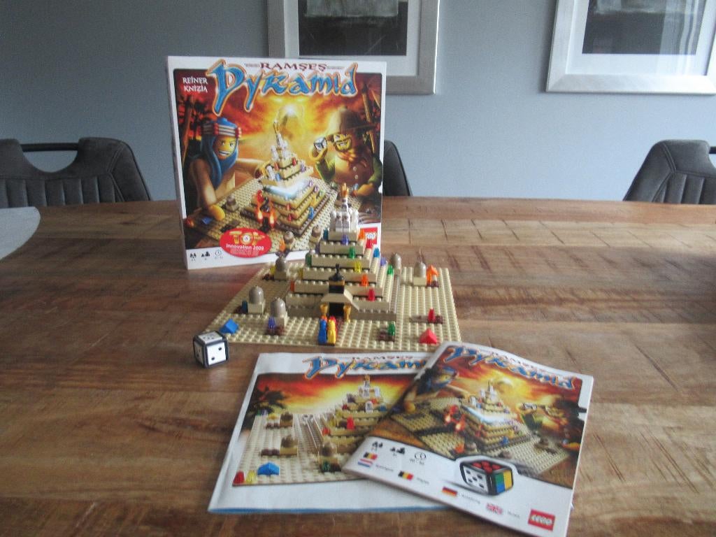 Lego spel Ramses Pyramid Als nieuw, Ophalen of Verzenden, Zo goed als nieuw, Complete set, Lego