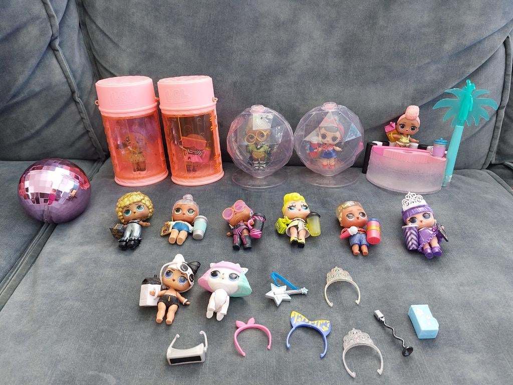 LOL Surprise poppetjes/ballen/accessoires, Ophalen of Verzenden, Zo goed als nieuw, Overige typen