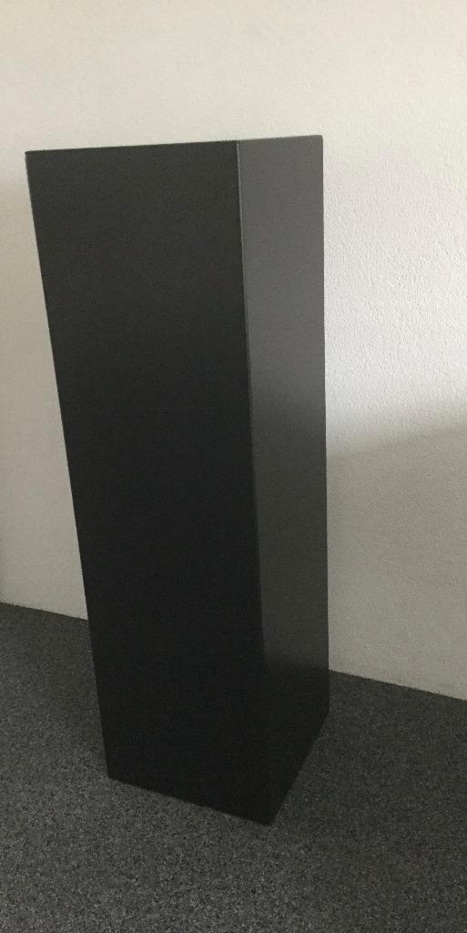 ZWARTE MDF SOKKEL | Zuil | Kolom | Pilaar 100x30x30cm, Huis en Inrichting, Woonaccessoires | Zuilen en Pilaren, Nieuw, Ophalen of Verzenden