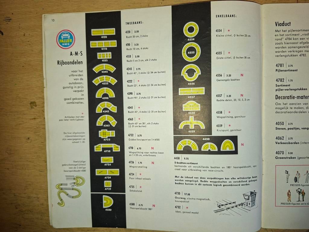 Faller ams zelf een baan samenstellen of uitbreiden, Ophalen of Verzenden