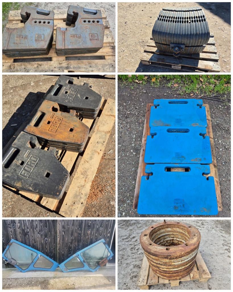 Ford & New Holland Gewichten Deuren Frontgewicht wielgewicht, Zakelijke goederen, Ophalen of Verzenden