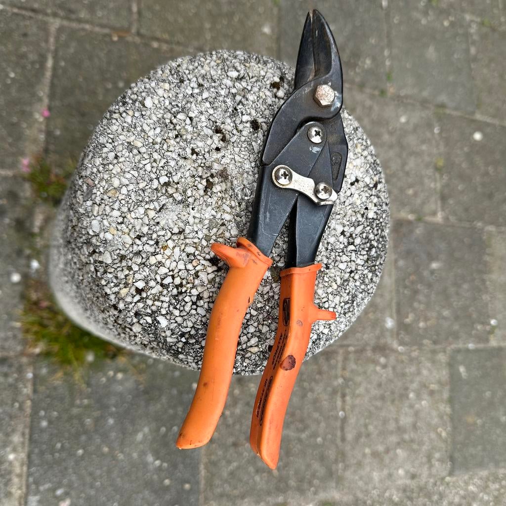 Plaatschaar zware uitvoering, Ophalen of Verzenden, Zo goed als nieuw