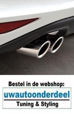 Chrome rvs uitlaat sierstuk eindstuk Geschikt Voor VW Golf 5, Verzenden, Automotive Parts, A.parts@hotmail.nl, Trasmolenlaan 12 3447 GZ Woerden
