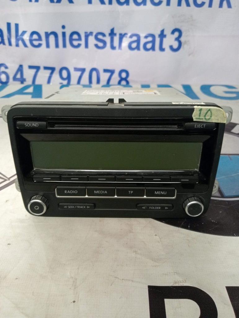 vw polo v radio 5M0035186AA, Gebruikt, -, -, Ophalen of Verzenden