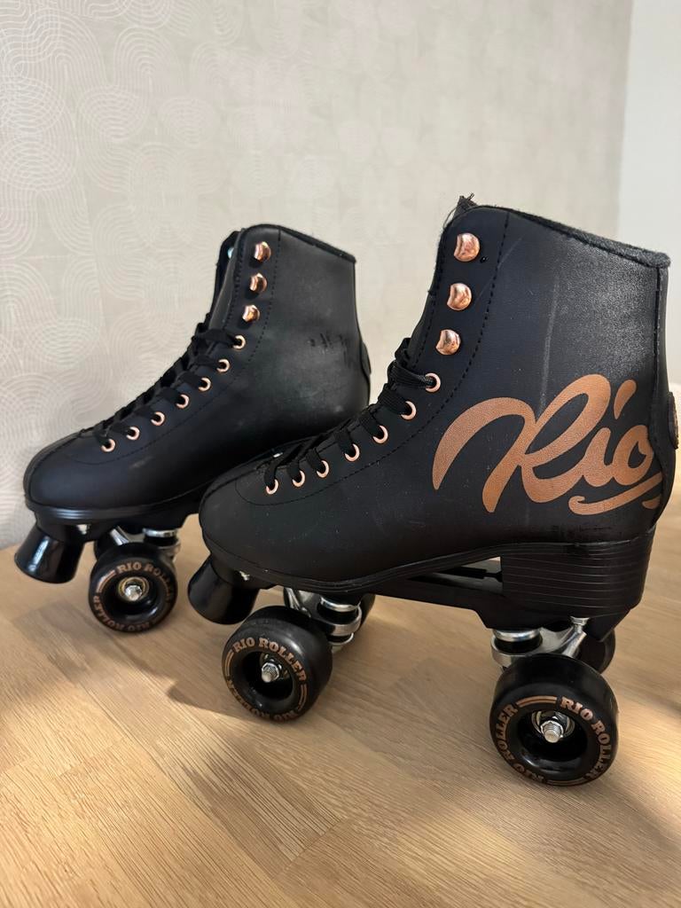 Rio Roller Script Quad Skates - maat 39,5, Overige merken, Overige typen, Ophalen of Verzenden, Zo goed als nieuw