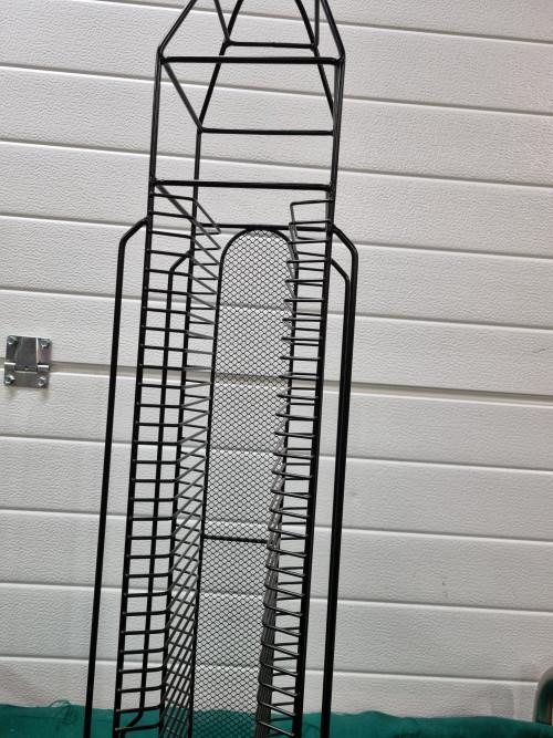 -	Cd rek van metaal voor 40 cd’s, Ophalen of Verzenden, 'T Olde Gre-j, Info@toldegrej.nl, Endepoelstraat 20f Didam