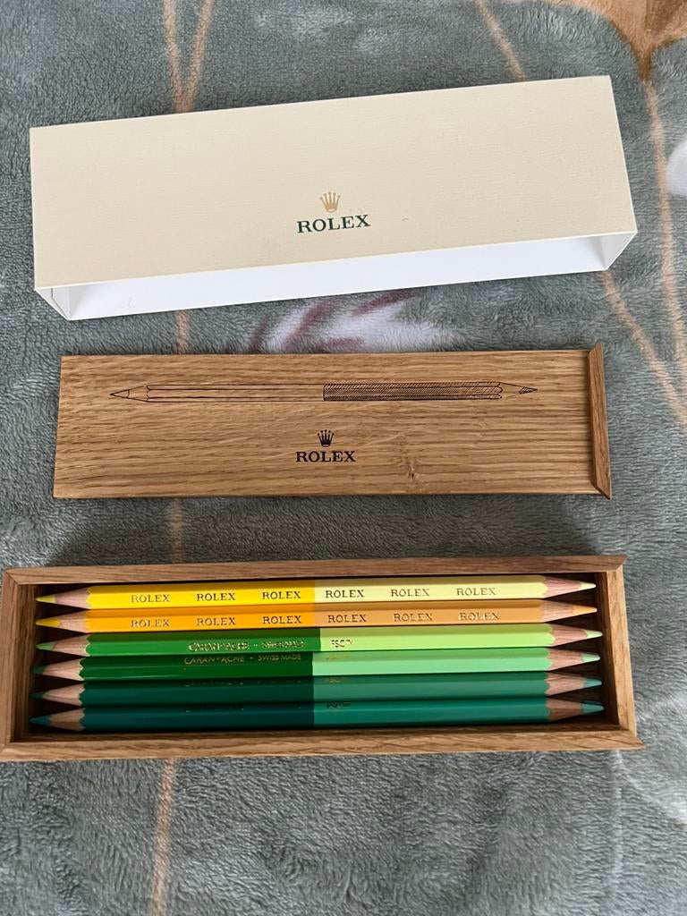 Rolex Caran d’Ache pencil set, Overige merken, Nieuw, Met doosje, Ophalen of Verzenden