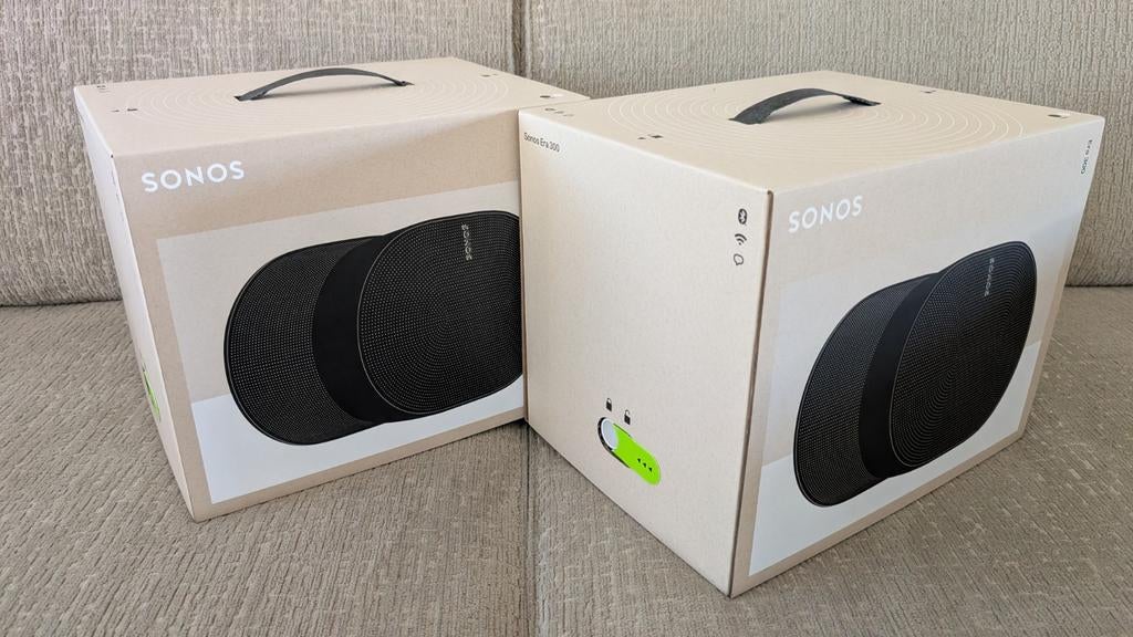 Sonos Era 300 zwart Speaker box Era300 nieuw, Nieuw, Ophalen of Verzenden, Sonos, Minder dan 60 watt