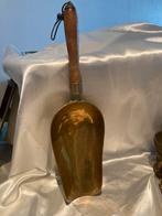 Grutterschep messing met houten handgreep, Ophalen of Verzenden