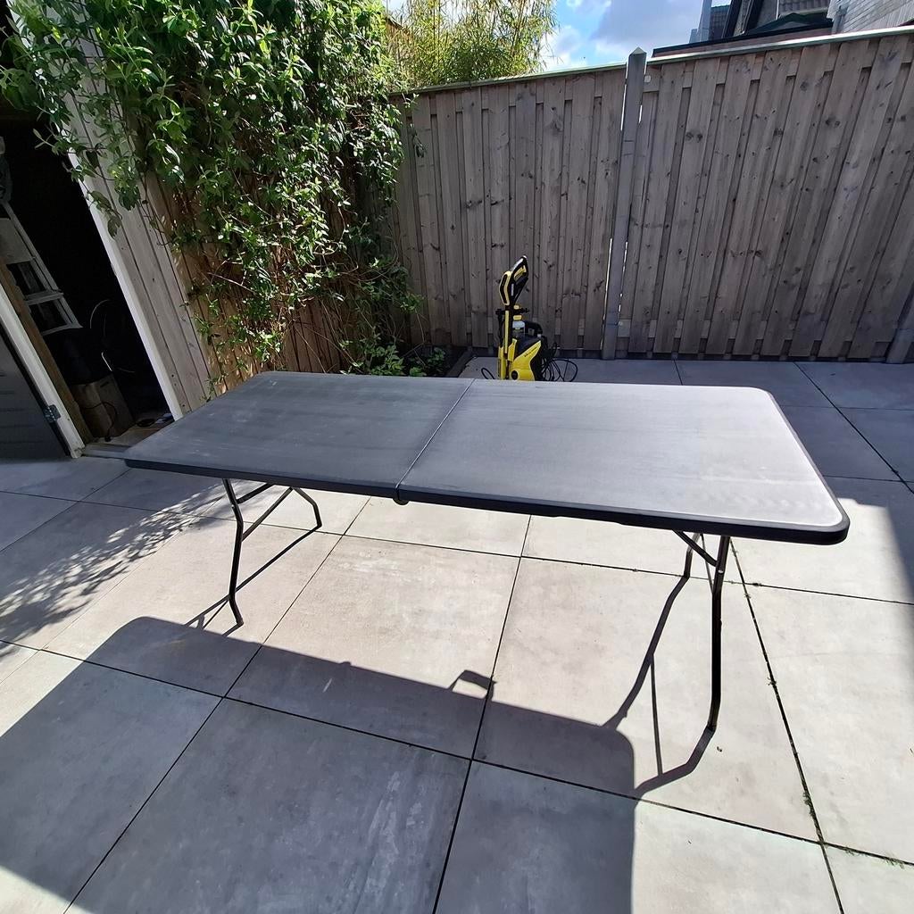 Kampeertafel inklapbaar in goede staat 180 x 70, Ophalen, Campingtafel