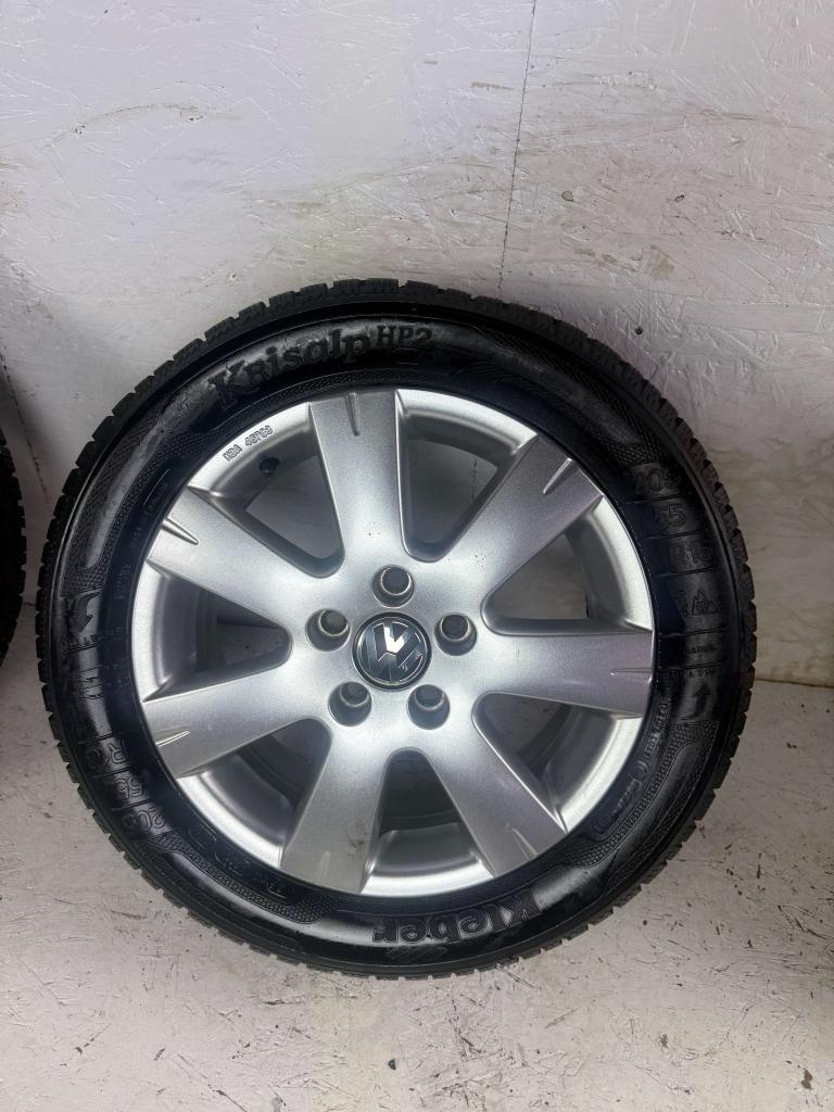 Originele Volkswagen Golf Jetta velgen 16" 5x112 Vitus caddy, Niet ingevuld, Gebruikt, 16 inch, Banden en Velgen