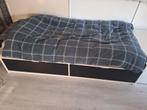 Bed 90x20. Met laden en kastje. Zonder matras., Huis en Inrichting, Ophalen, Gebruikt, 90 cm, Eenpersoons