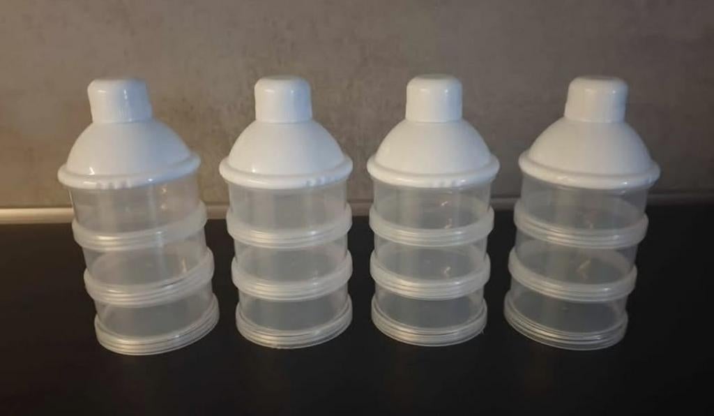 4x Melkpoeder toren/verdeeldoos, Ophalen, Zo goed als nieuw, Overige typen