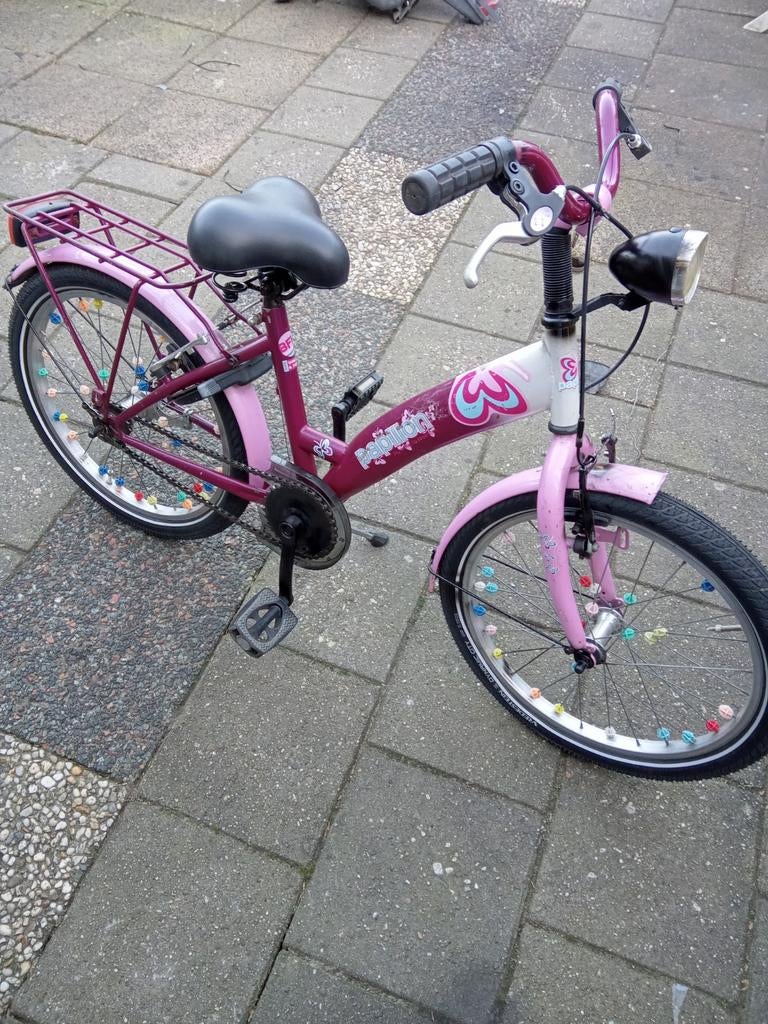 Papillon 20 inch meisjes fiets, Ophalen, Gebruikt, Overige typen, Peugeot