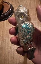 Antiek oud uil dubbele pootjes klem clip knijper kerstboom, Ophalen of Verzenden, Gebruikt
