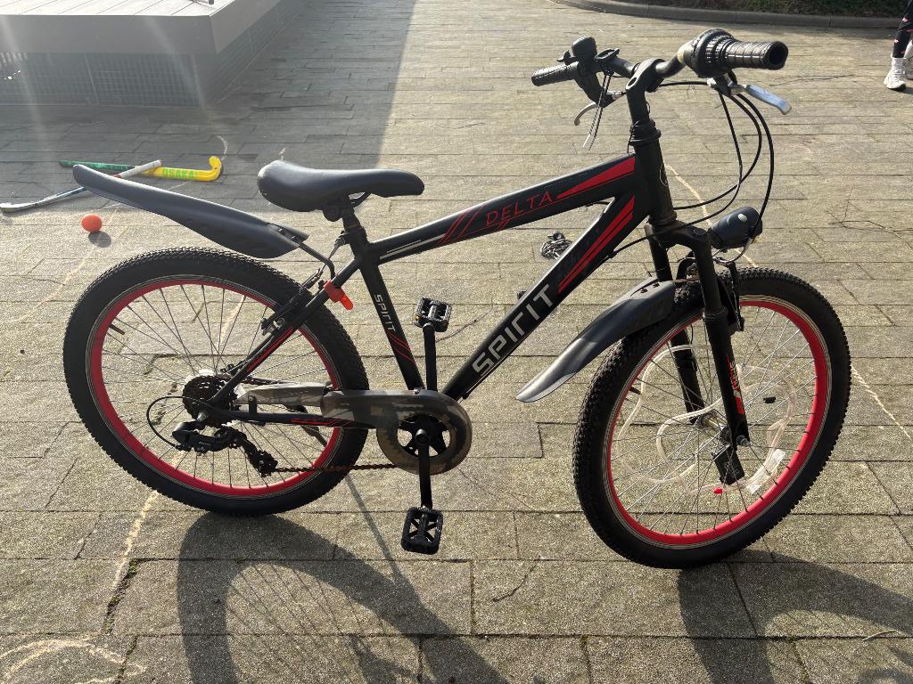 Jongensfiets - Spirit Delta 24 inch, Fietsen en Brommers, Ophalen, Versnellingen, Spirit®, Gebruikt