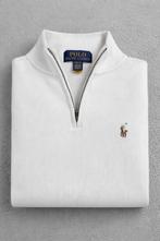 Ralph Lauren Quarterzip Trui - Maat XS (10/12), Kleding | Heren, Truien en Vesten, Ophalen of Verzenden, Zo goed als nieuw, Wit