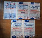 5 Wedstrijdposters Heerenveen - Feyenoord uit de jaren '90., Ophalen of Verzenden, Gebruikt, Feyenoord