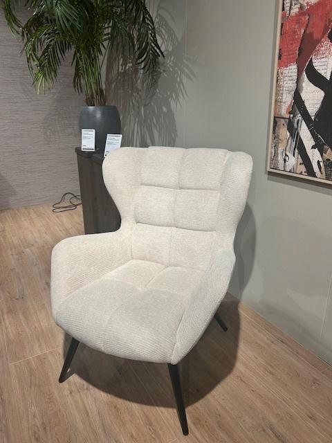 Buitenkans showroom model! fauteuil Silana, Huis en Inrichting, Fauteuils, Zo goed als nieuw, Stof, 50 tot 75 cm, 75 tot 100 cm
