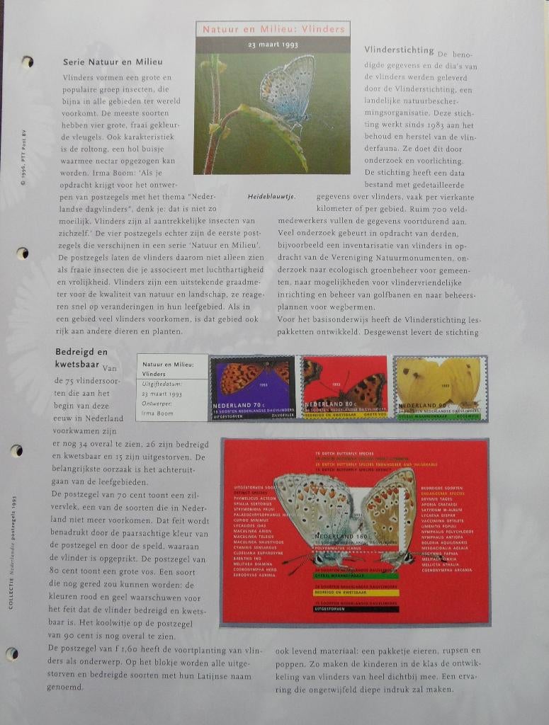 Geïllustreerd Verzamelen 1993 –  Complete set, Postzegels en Munten, Postzegels | Toebehoren, Ophalen of Verzenden, Verzamelalbum