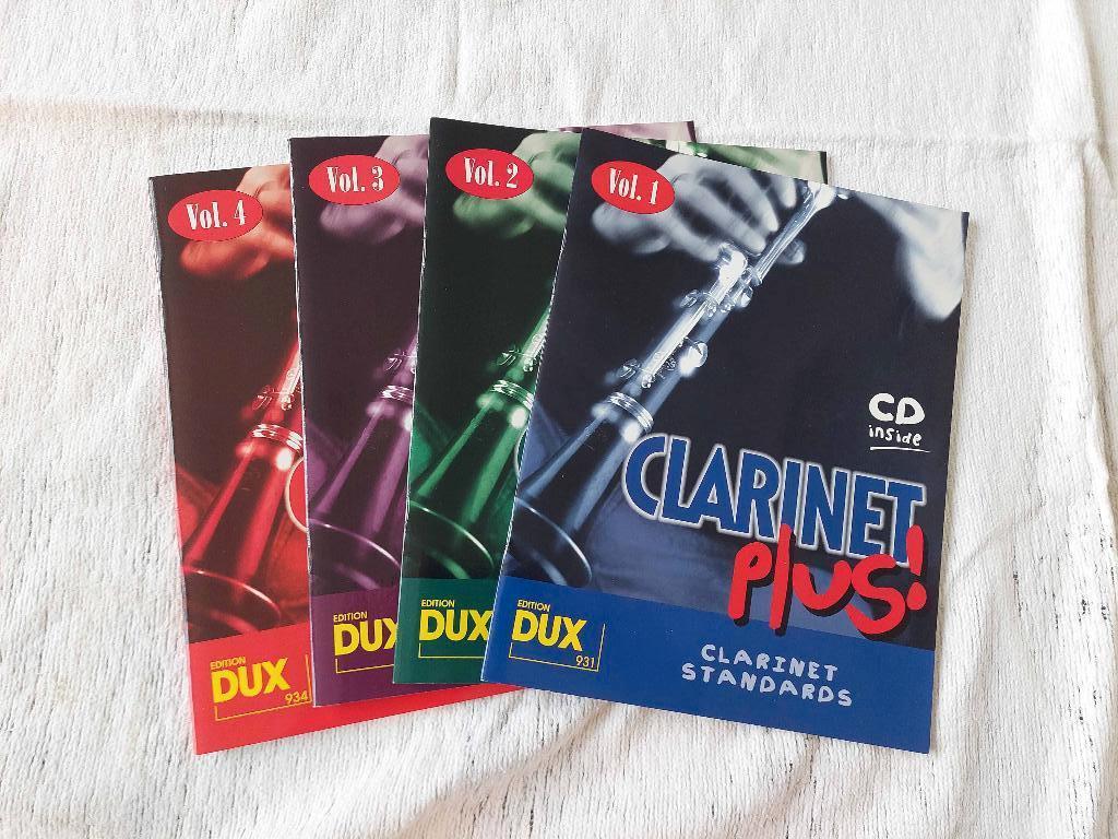Clarinet plus Vol. 1,2,3 en 4 incl. CD (Play along ), Muziek en Instrumenten, Bladmuziek, Klassiek, Les of Cursus, Ophalen of Verzenden