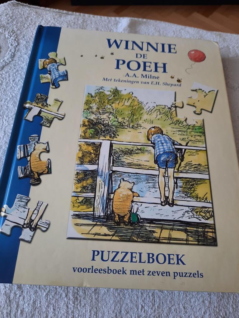 Winnie de Poeh Puzzelboek - Voorleesboek met 7 Puzzels, Ophalen of Verzenden, Zo goed als nieuw, A.A. Milne, Fictie algemeen