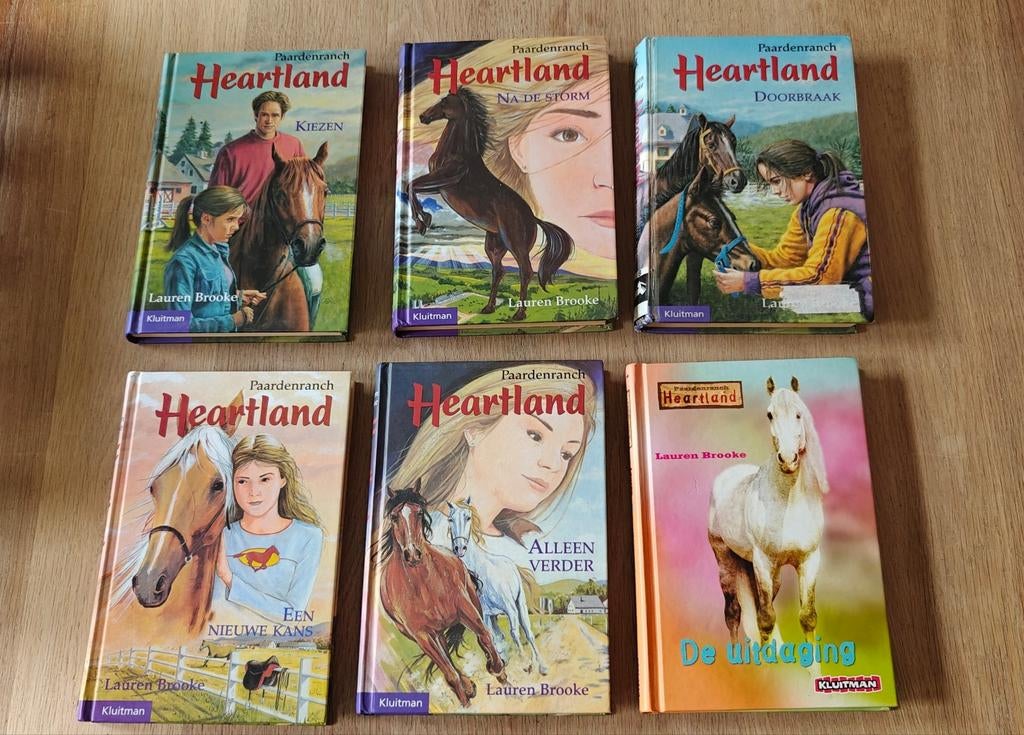Heartland boekenreeks - 6 delen, Ophalen, Gelezen, Fictie algemeen