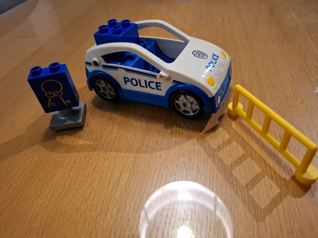 Duplo politieauto, Ophalen, Gebruikt, Duplo