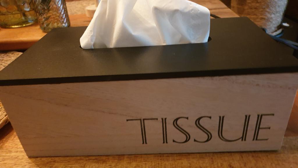 Tissue Box hout, Ophalen of Verzenden