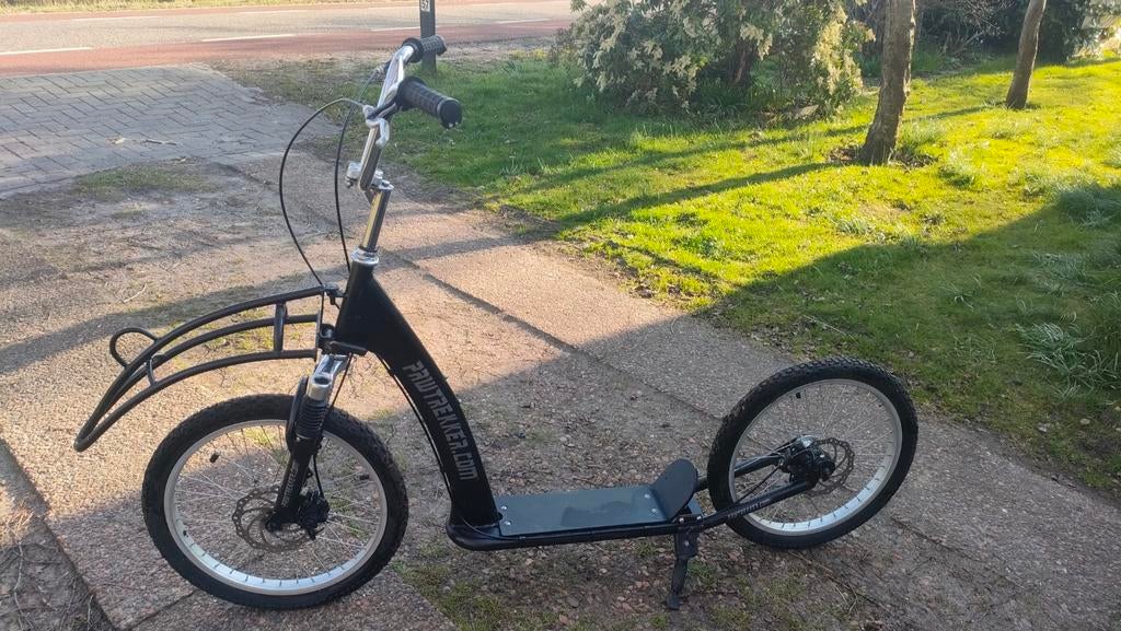 Stevige Pawtrekker dogscooter volw step - Technisch perfect!, Fietsen en Brommers, Ophalen, Gebruikt, Gewone step