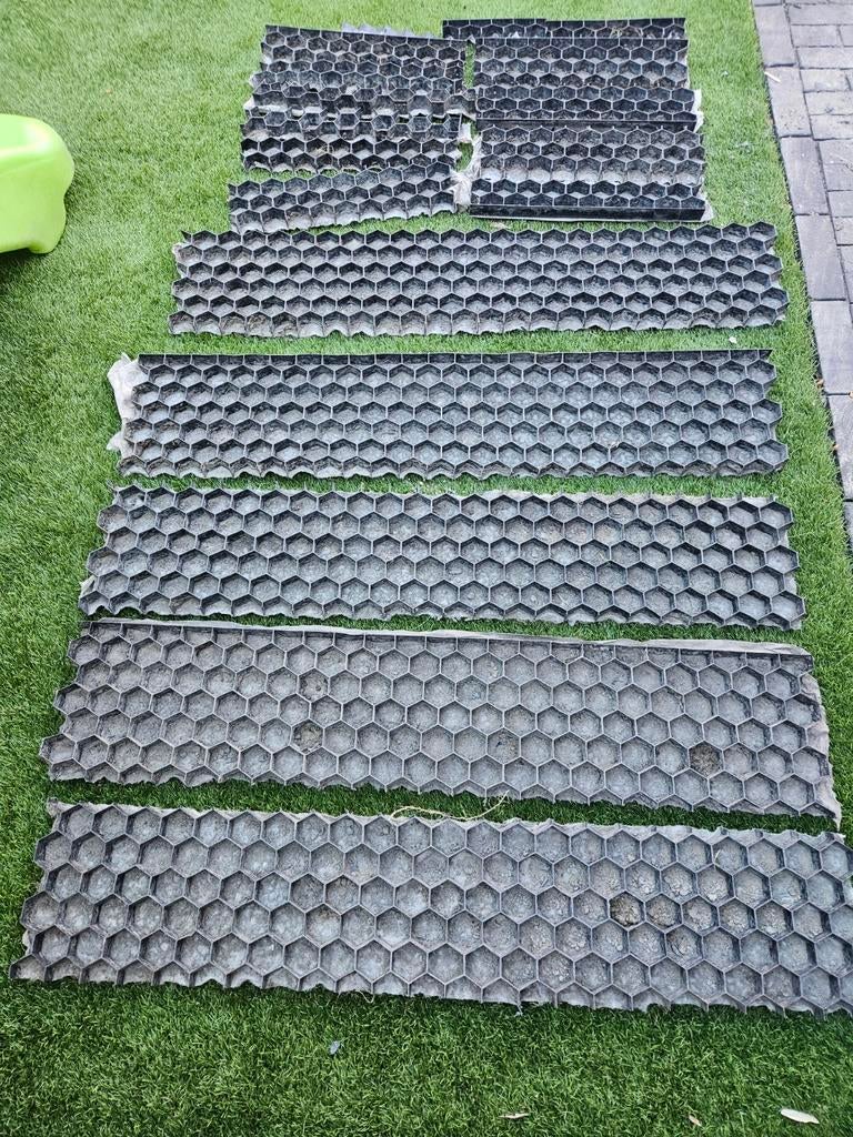 Gratis Splitmatten / Honingraadmatten met Worteldoek, Ophalen of Verzenden